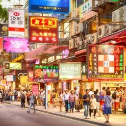 dạo phố hồng kông