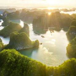 ngắm bình minh và hoàng hôn vịnh hạ long