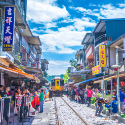 khám phá phố cổ thập phần đài loan